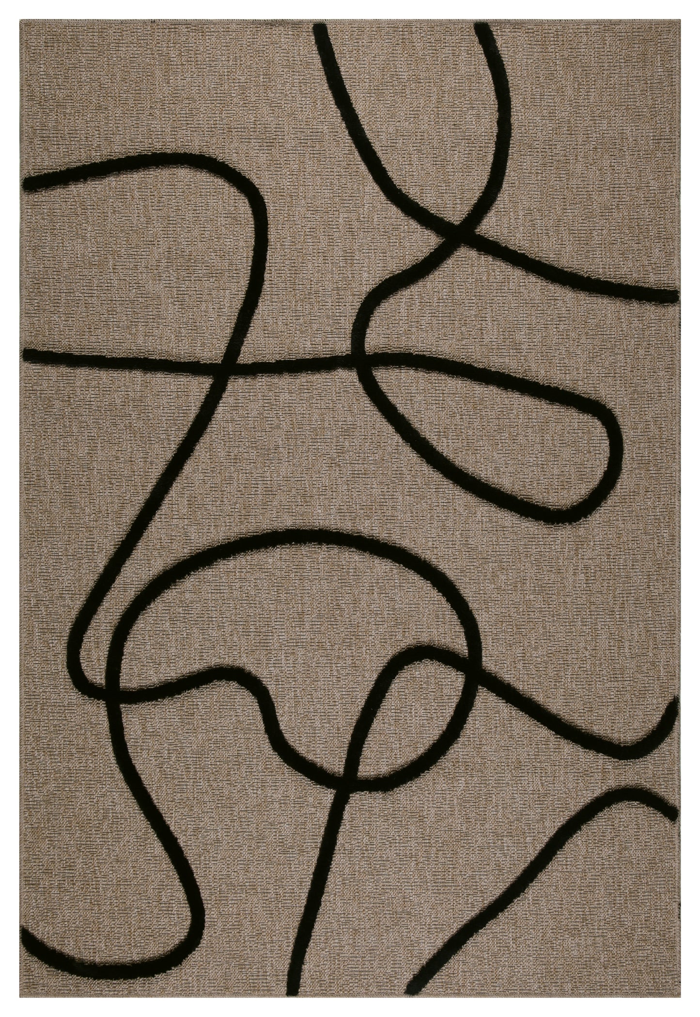 Tapis Palma 9494 noir : PAL9494NOI Nazar rugs