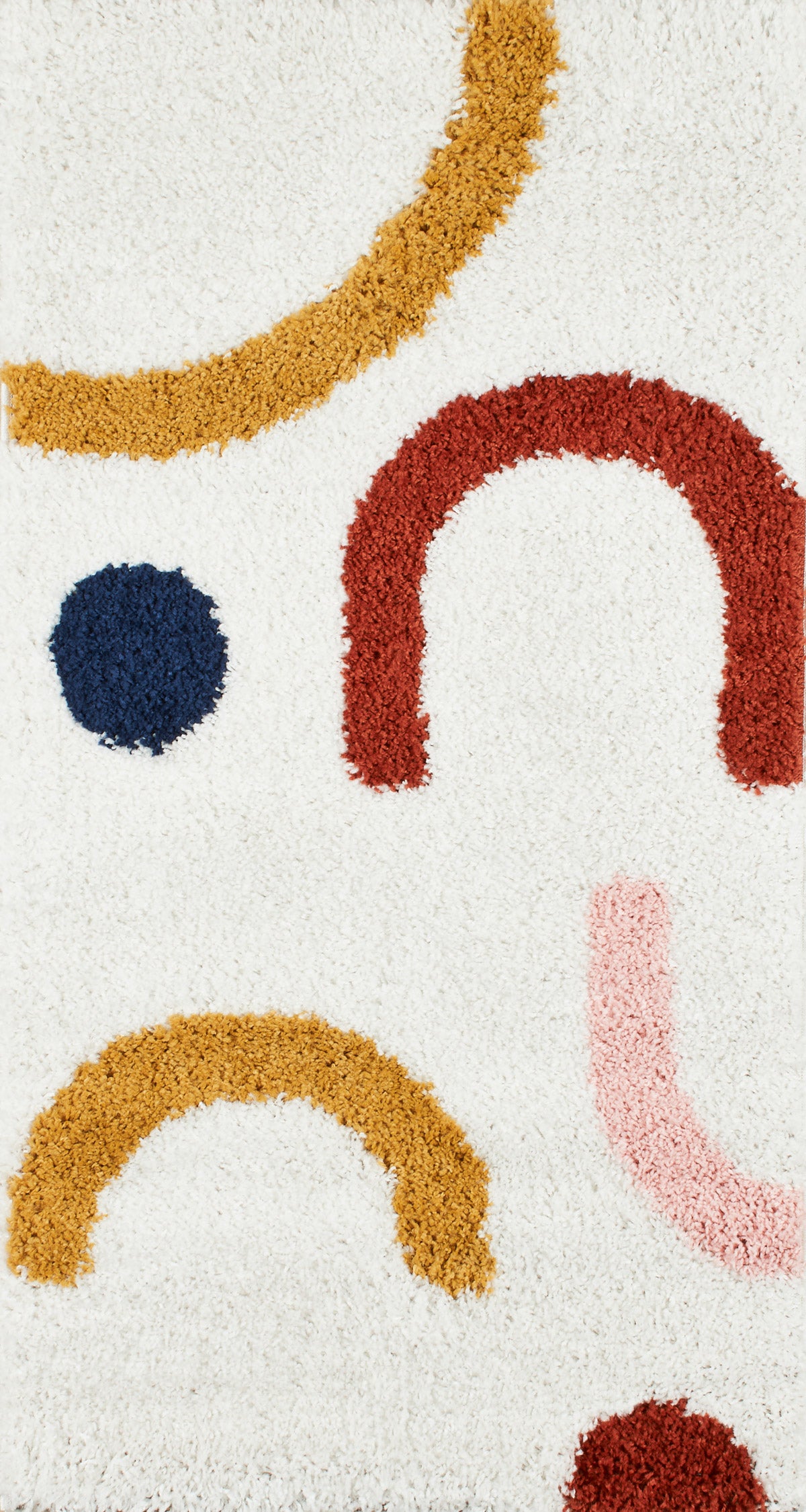 Tapis enfant multicolore  à motif ludique : AQU109MUL AQUARELLE