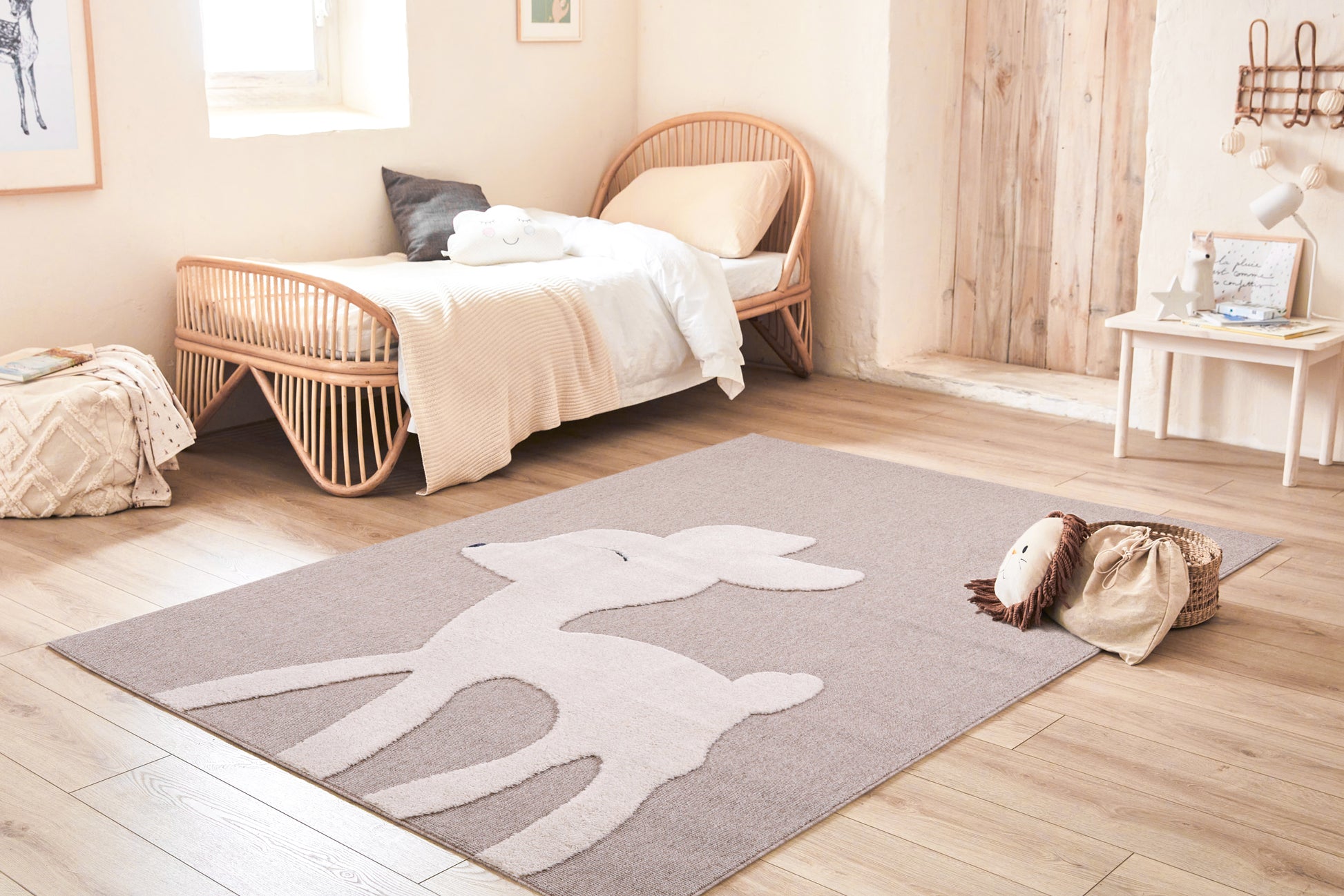 Tapis enfant motif biche BAMBI