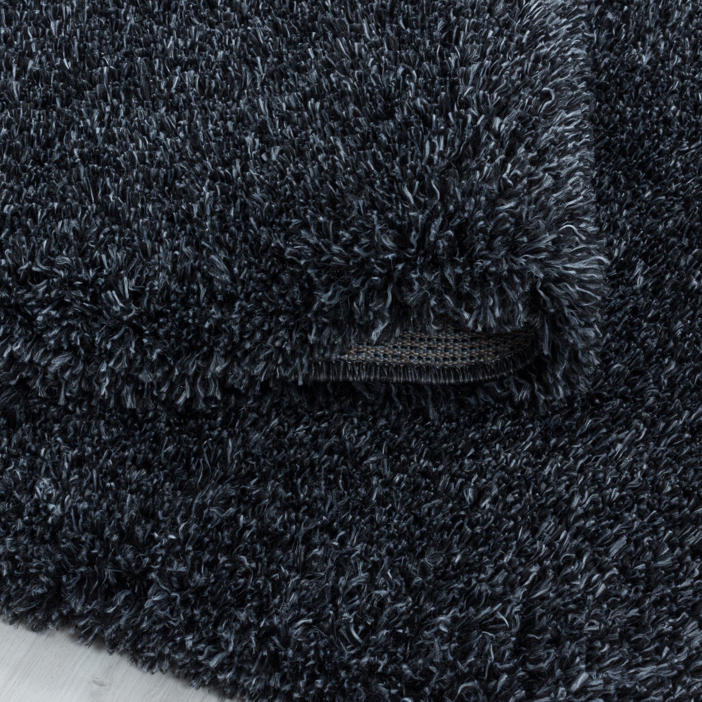 FLUFFY - Tapis Shaggy Uni à Poils Longs - FLU3500ANT