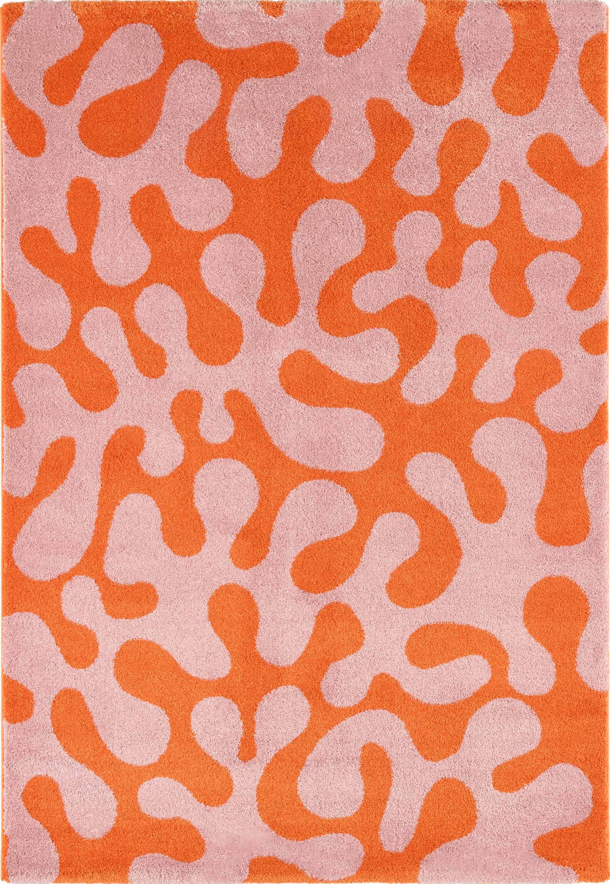 Tapis salon vintage - Rose- Groovy GROOVY