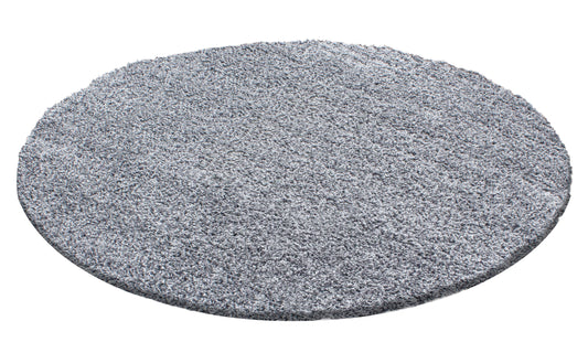 OTTAWA - Tapis Shaggy Uni Rond - OTT1500GRC