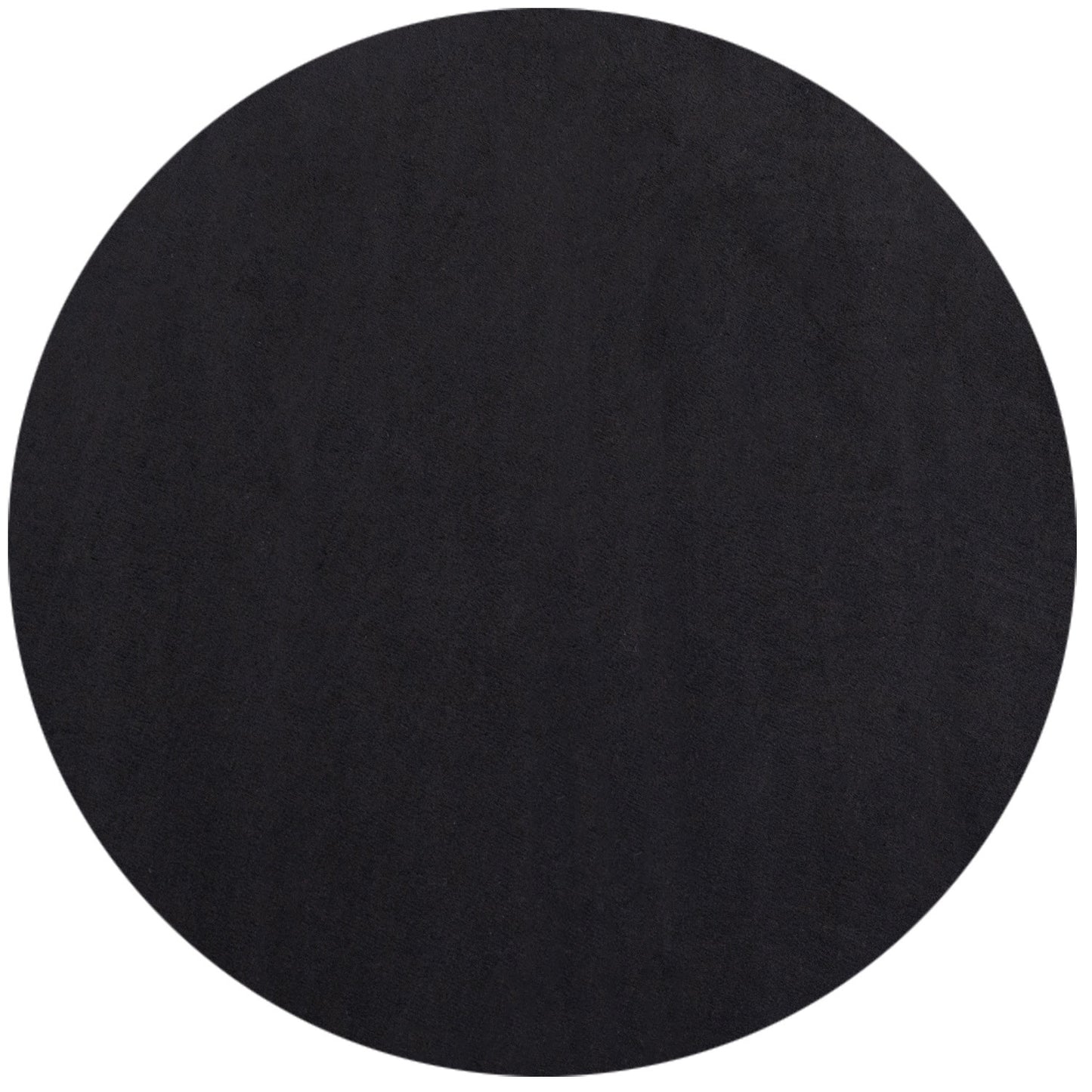 SKY - tapis rond uni minimaliste - SKY5400NOI SKY