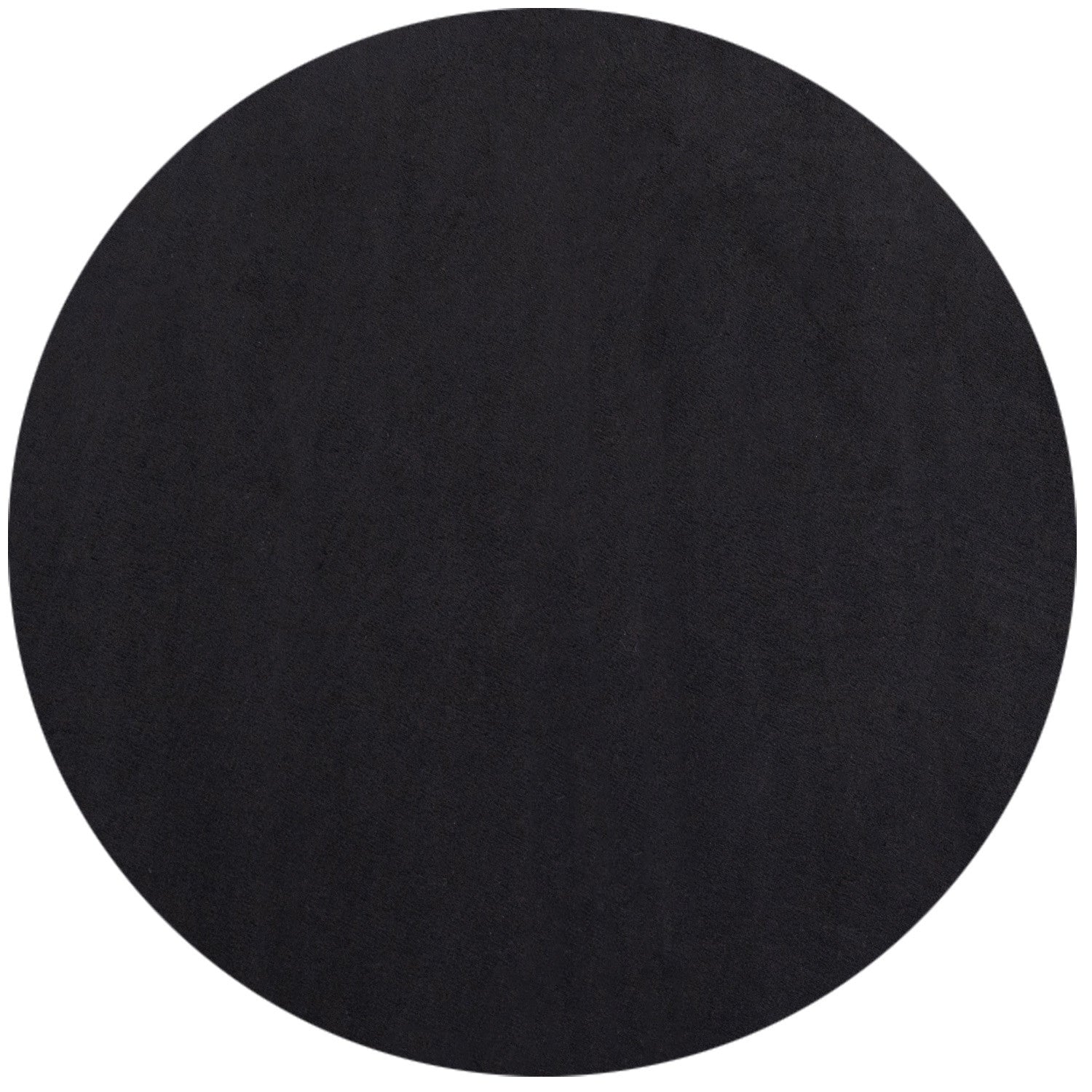 SKY - tapis rond uni minimaliste - SKY5400NOI SKY