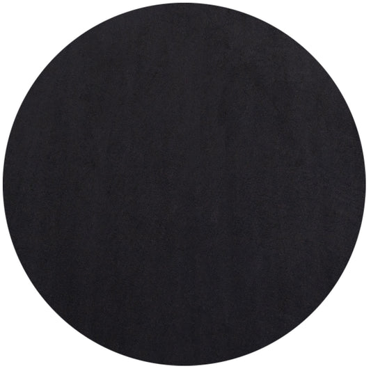 SKY - tapis rond uni minimaliste - SKY5400NOI SKY