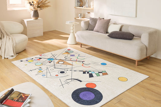 Tapis lavable en machine - Stampa - Motif abstrait STAMPA