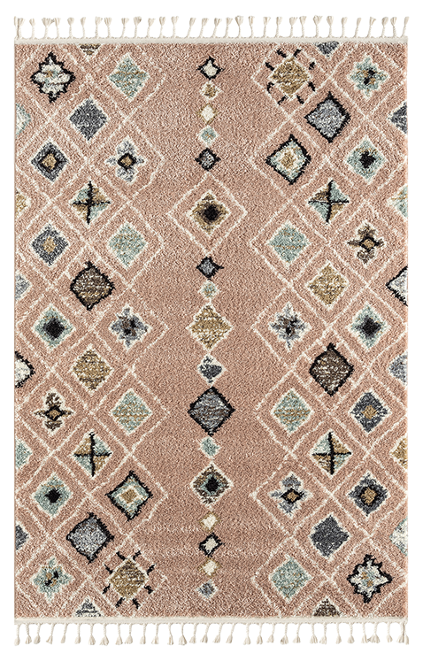 Tapis berbere rose Nazar rugs