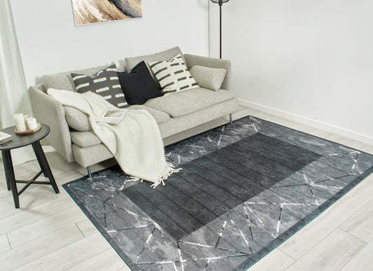 Tapis de salon  motif moderne Nazar rugs