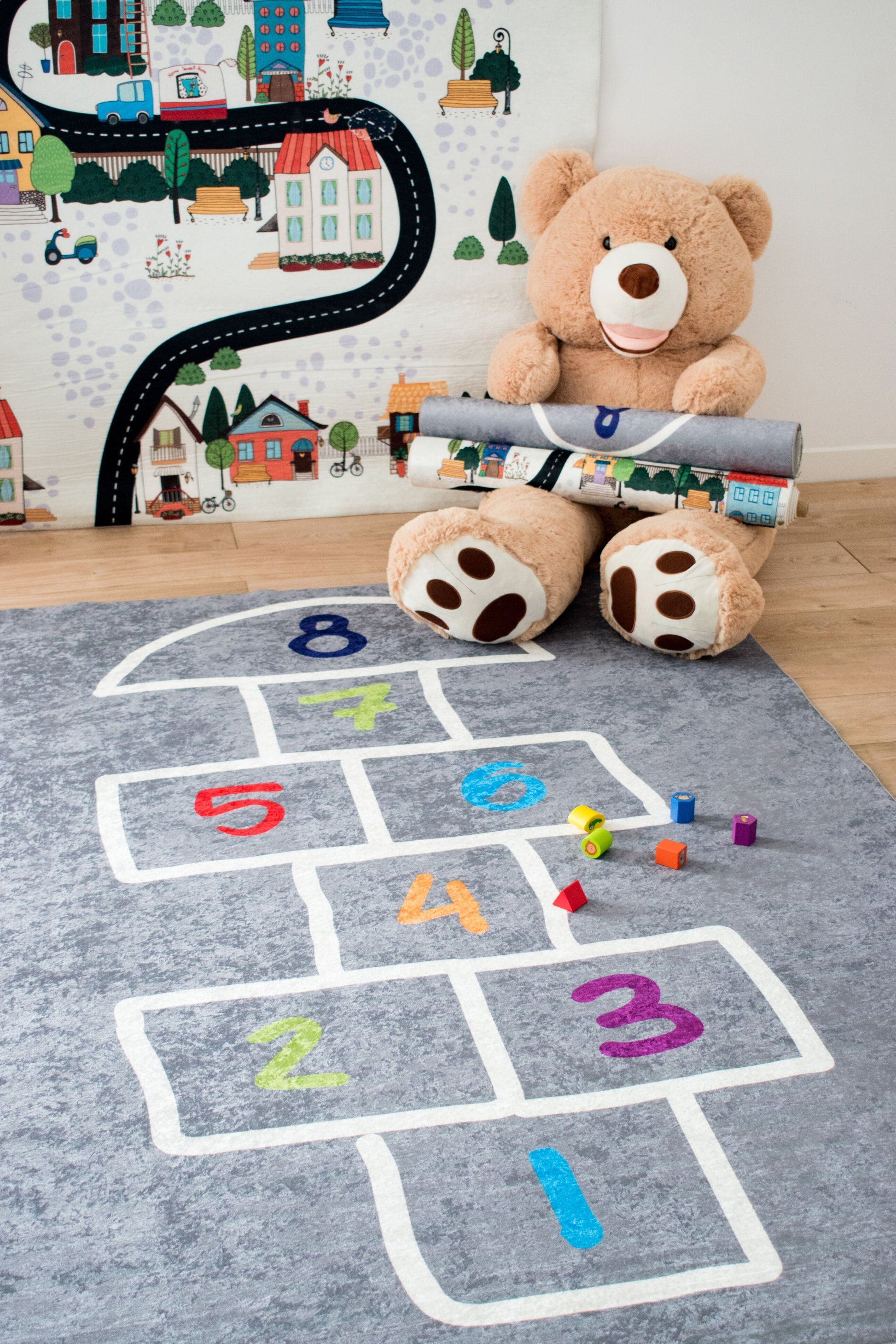 Tapis enfant marelle Nazar rugs