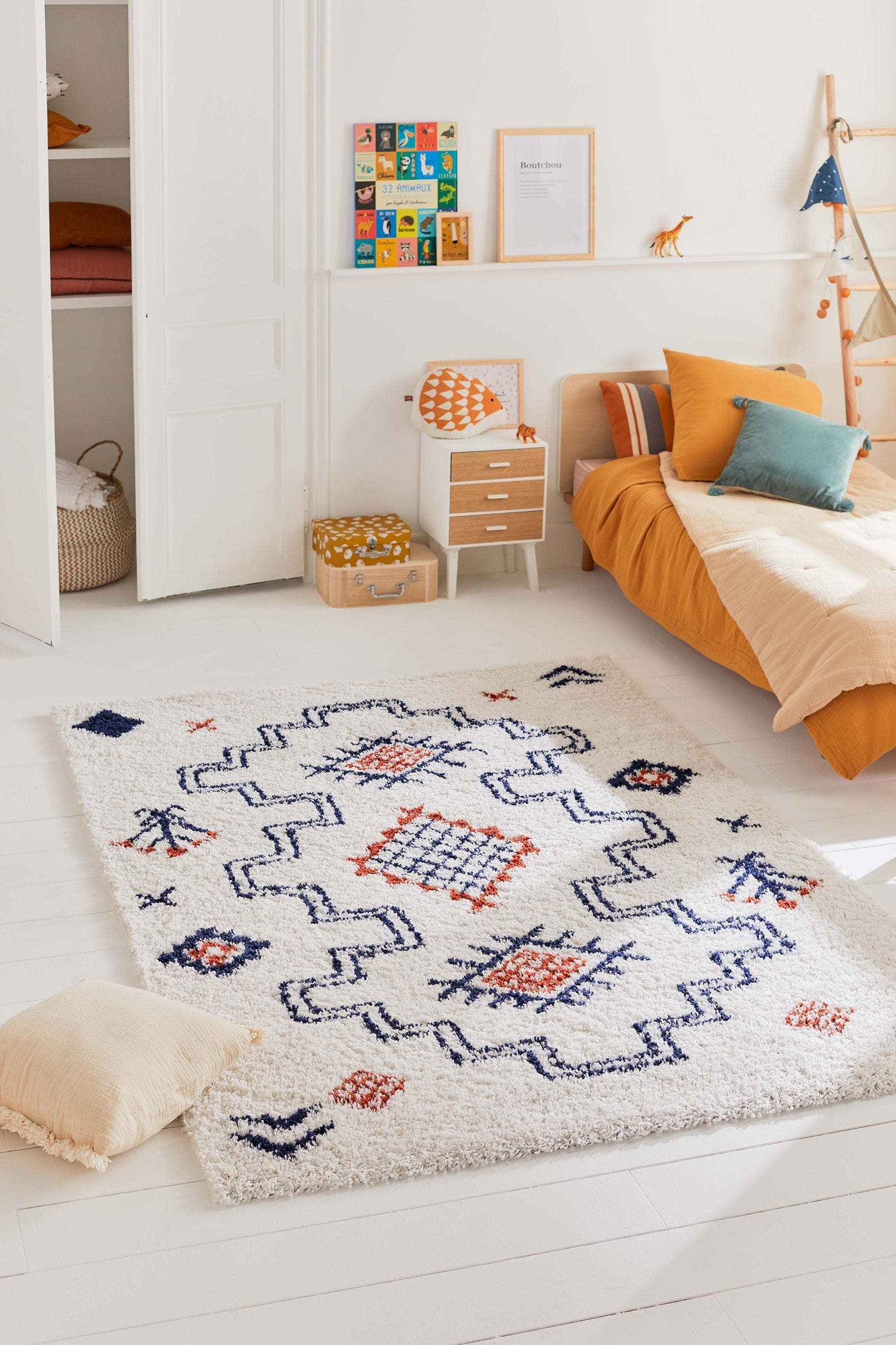 Tapis jeux enfant à motif berbere Nazar rugs