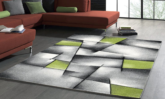 Tapis moderne vert Nazar rugs